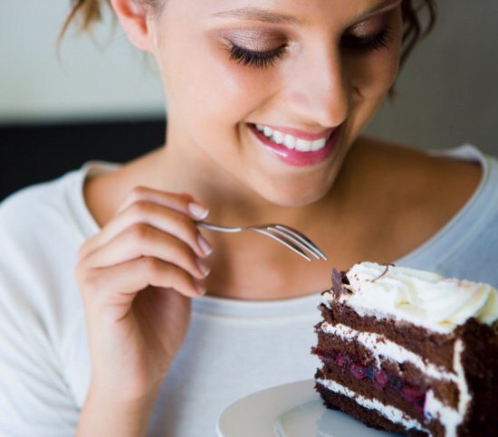 Don't forget to treat yourself! At the end of the day, there's nothing to feel guilty about giving yourself your favorite desert