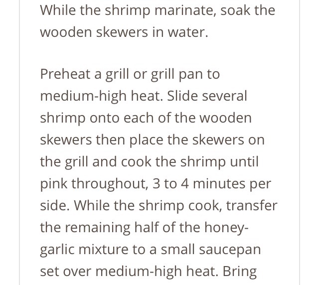 Glazed Honey Garlic Shrimp Recipes 