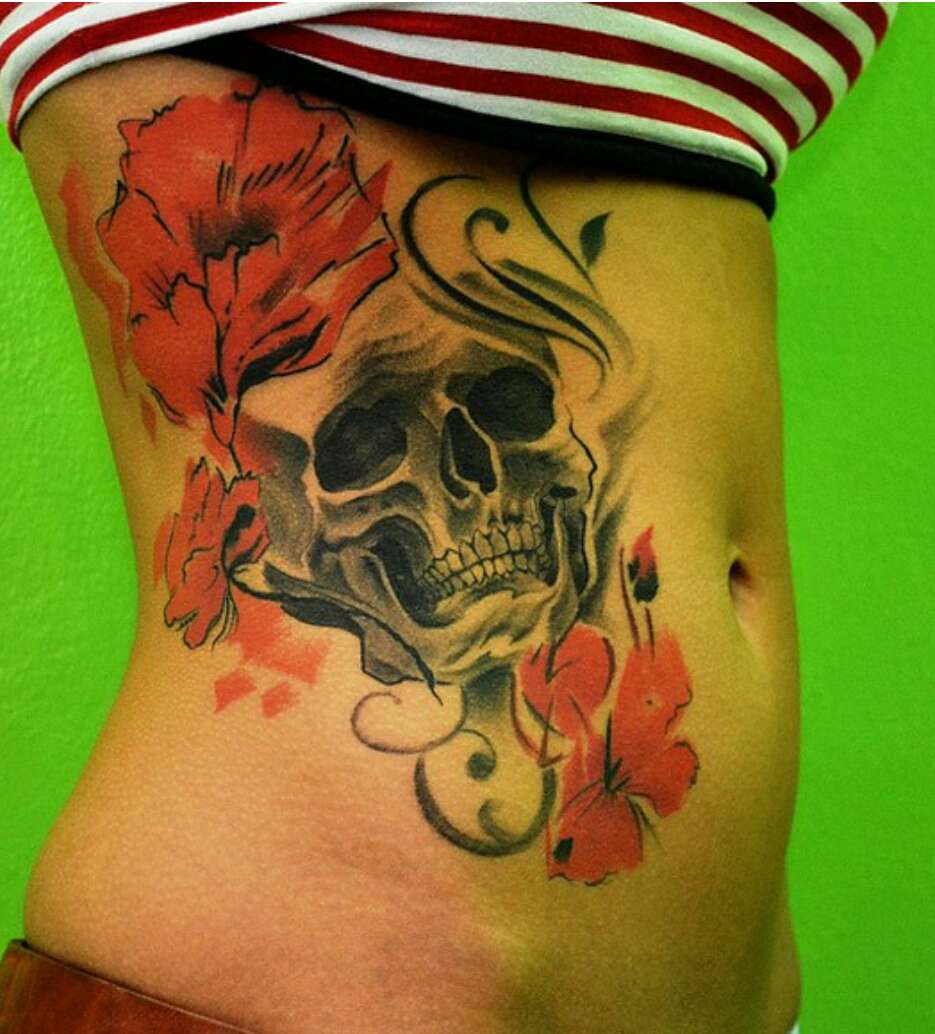 Beautiful Skull Tattoos For Women!