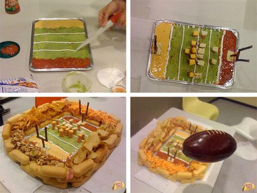 Super Bowl Themed Party Food