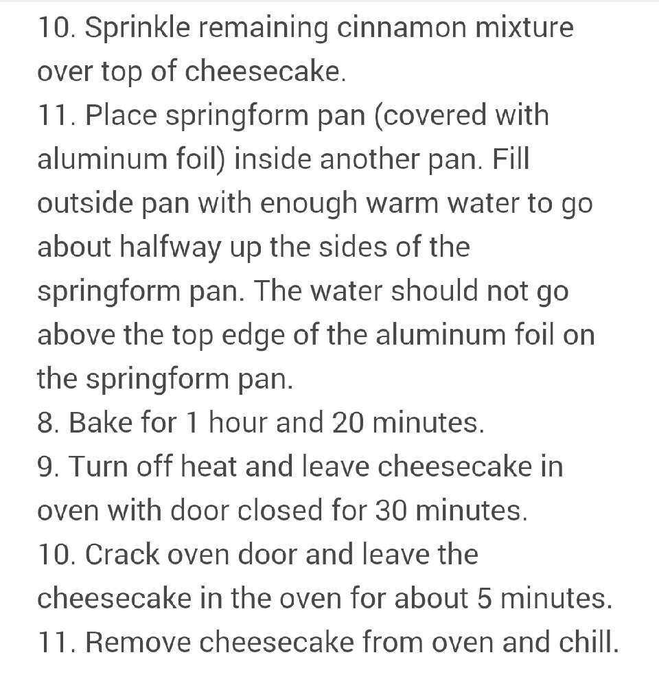 Cinnamon Roll Cheesecake!