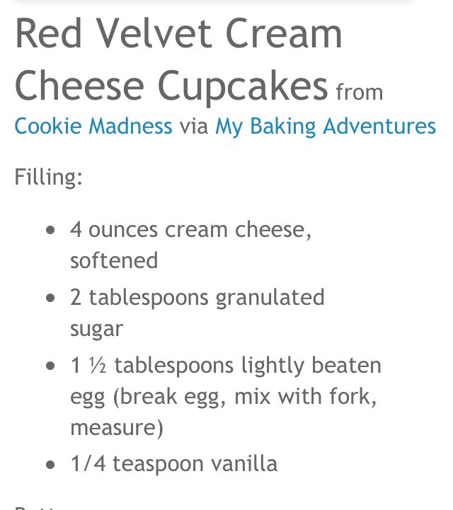 Red Velvet Cream Cheese Cupcakes