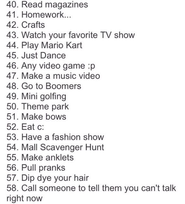 100 Crazy Activities To Do With Your BestFriends!ππ