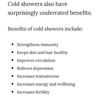 Surprising Benefit Of  Cold Shower 😱😍👍👍