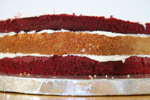 American Flag Cake Directions