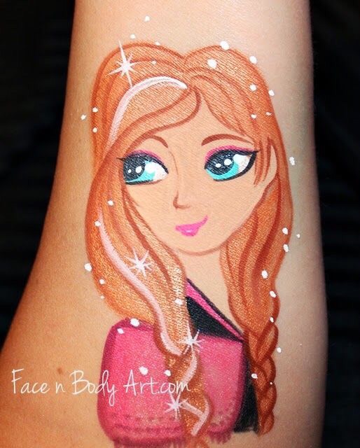 Face And Body Paint: Disney Inspired. 
