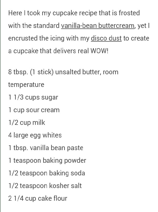 ♥♥GLITTER BOMB CUPCAKE♥♥ULTIMATE HEAVEN