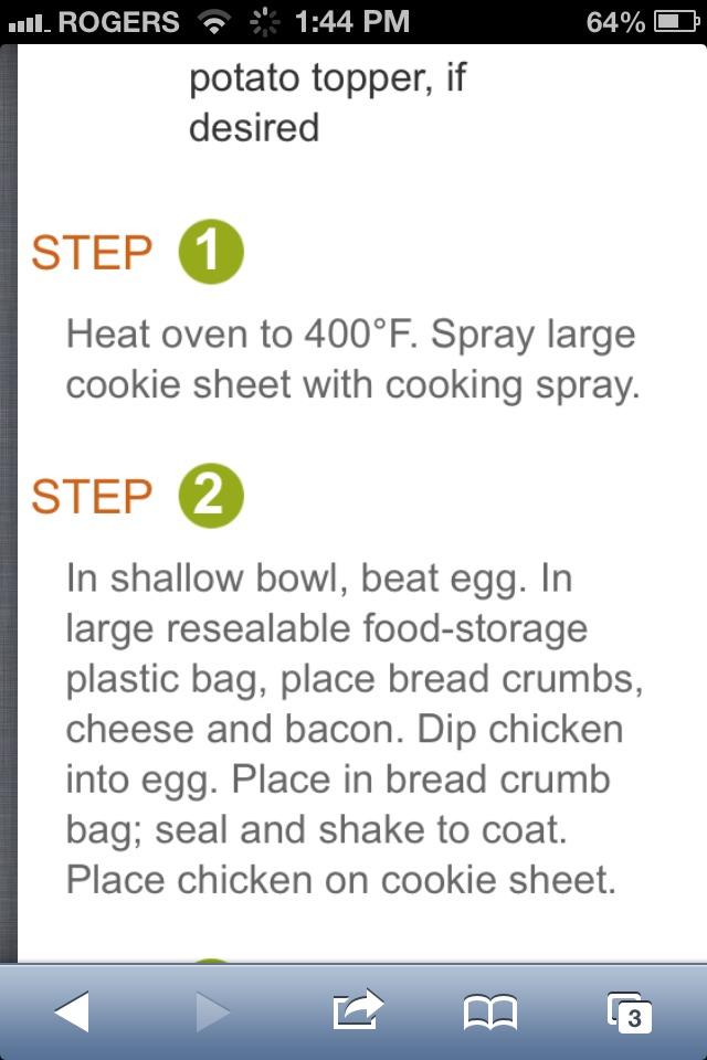 Bacon, Cheddar Chicken Tenders!!