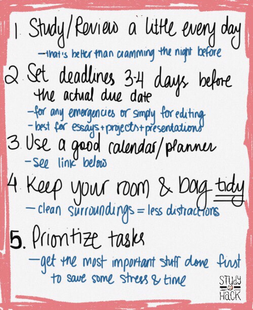 Ace Every Subject II ☕️ (school tips)