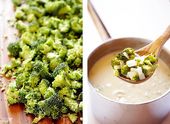 5 Ingredient Broccoli Cheese Soup
