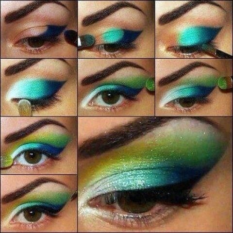 17. blue & green