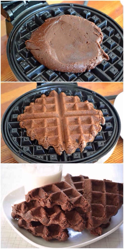 -> Brownies
-> Get the recipe here;
http://www.babble.com/best-recipes/waffle-brownies-recipe/