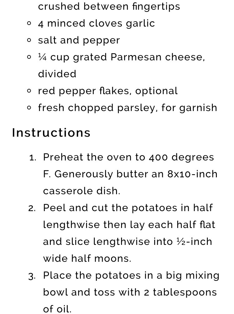 Italian Roasted Potatoes