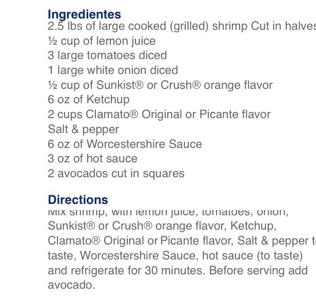 Delicious Shrimp Cocktail 😋