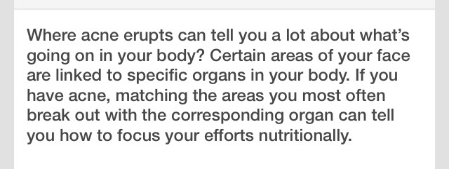 🎀💥What Your Acne Tells You About Your Body💥💢