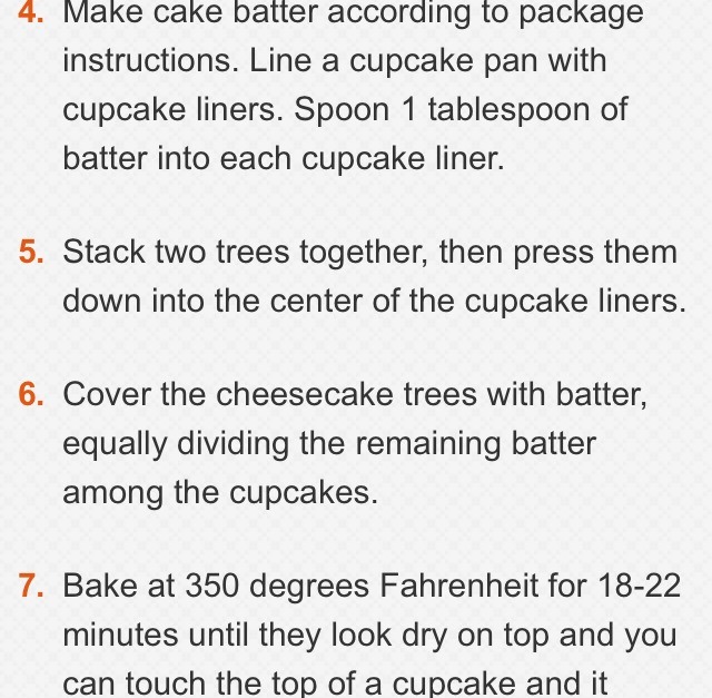 Cheesecake Stuffed Christmas Tree Cupcake 
