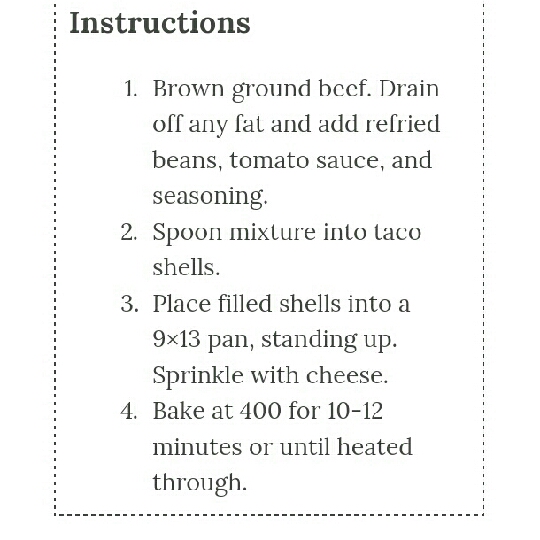 Bakes Tacos! 