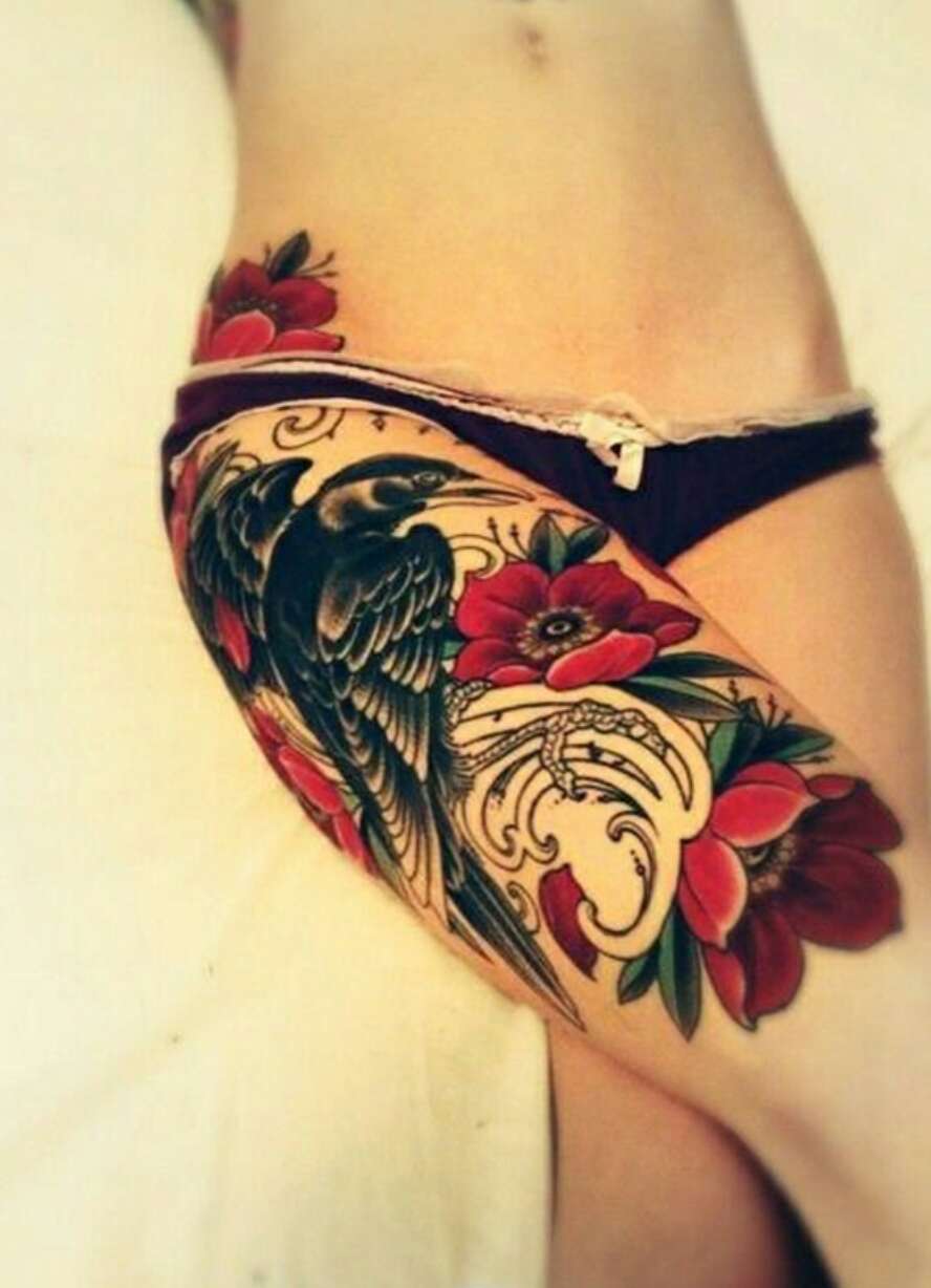 Beautiful Thigh Tattoos!!!!