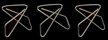 This is the type of paper clip you need for angel ornament 