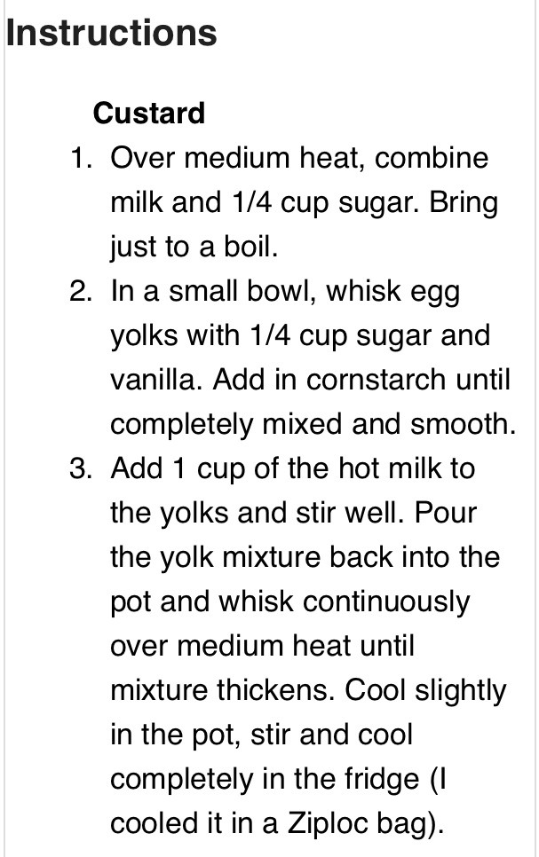 Boston Cream Parfaits
