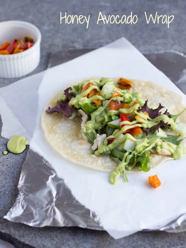 The Honey Avocado Wrap, the wrap that saved the world: http://www.ohsweetbasil.com/2012/10/the-wrap-that-saved-world.html