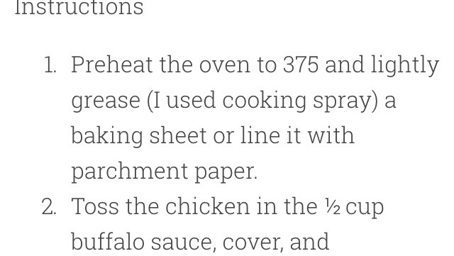 Instructions