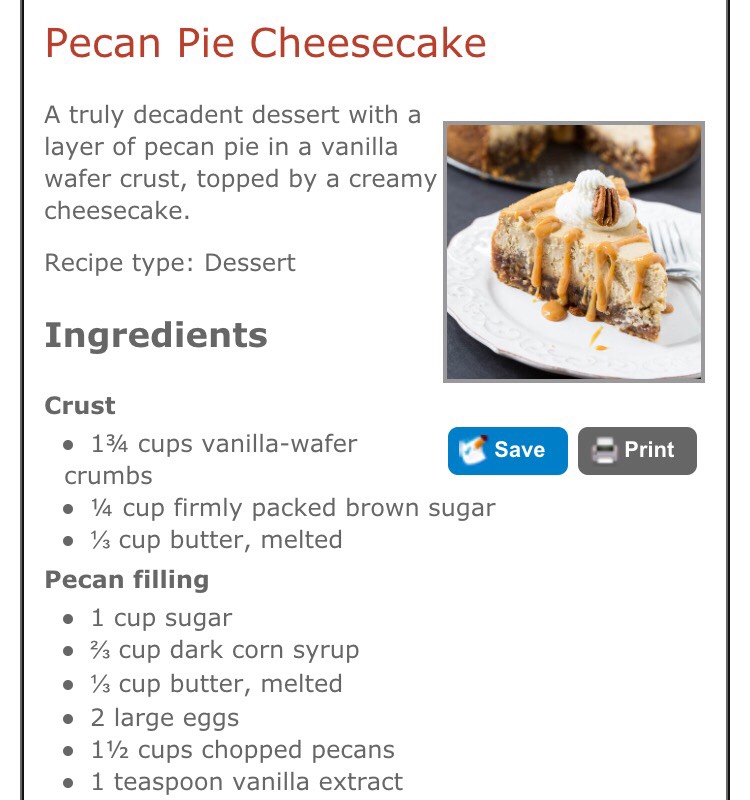 Pecan Pie Cheesecake !!š°š°