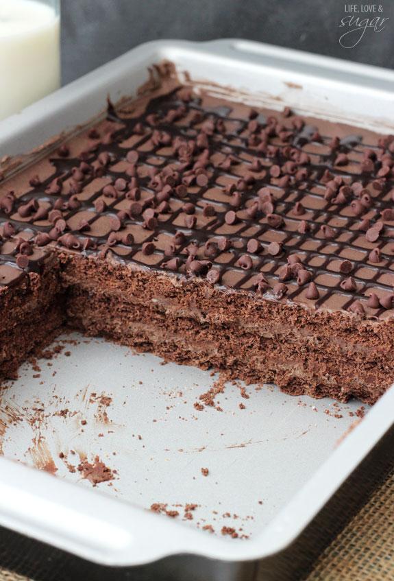 Death By Chocolate Icebox Cake 