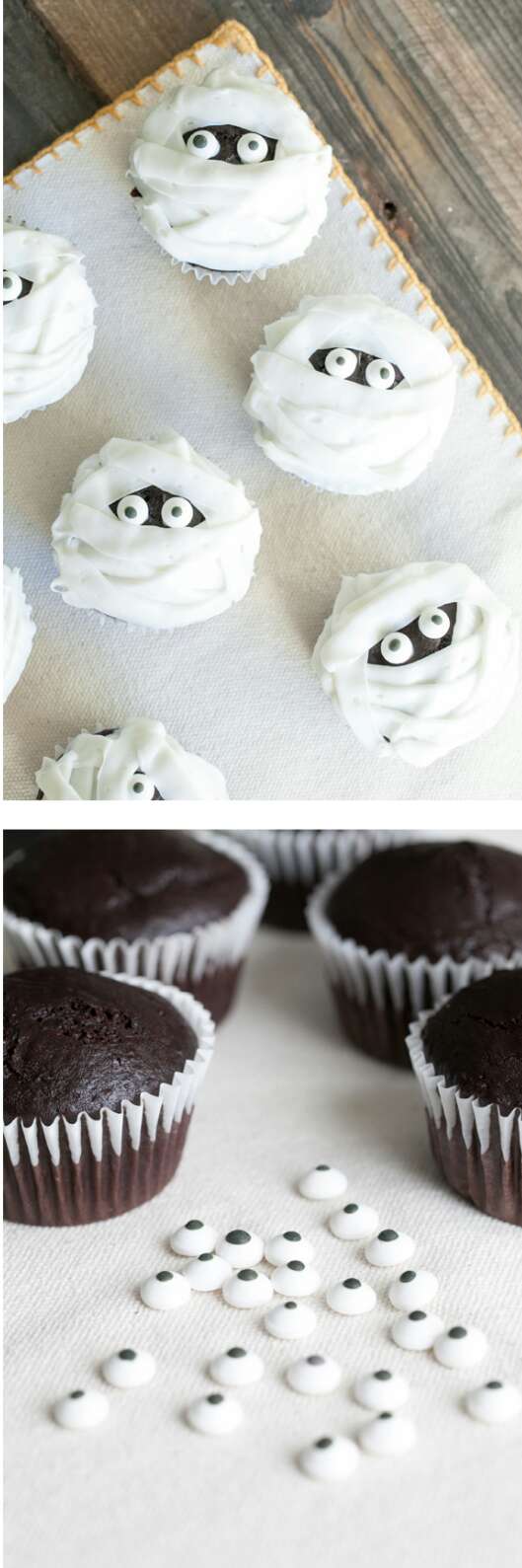 Mummy Cupcakes!!!!