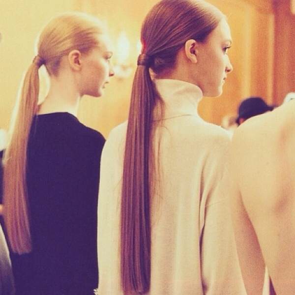 Wear loose ponytails to avoid bald spots