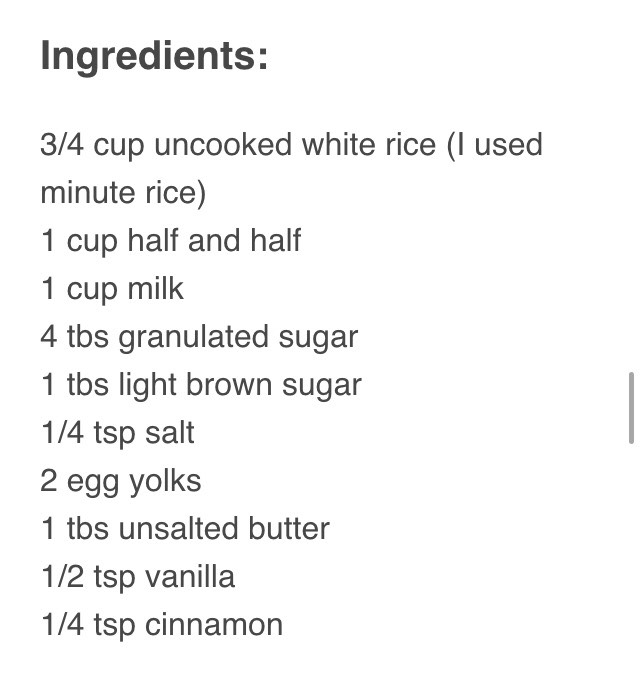 "DELICIOUS & CREAMIEST RICE PUDDING"