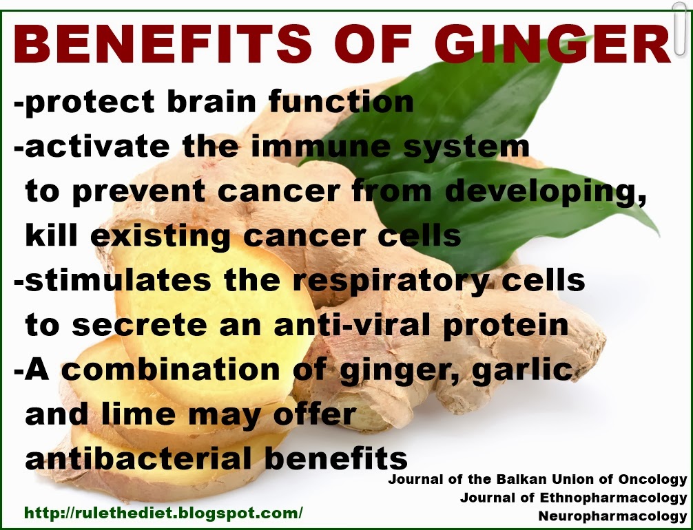 The Health Benefits of Ginger