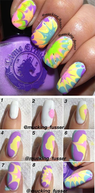 23 Super Cute Nail Tutorials ^_^