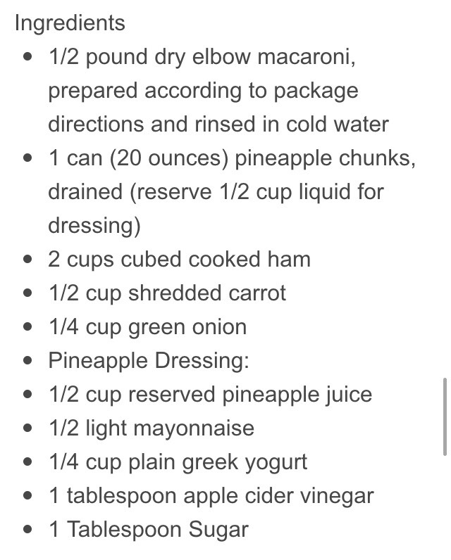 "SIMPLE & DELICIOUS HAWAIIN MACARONI SALAD"