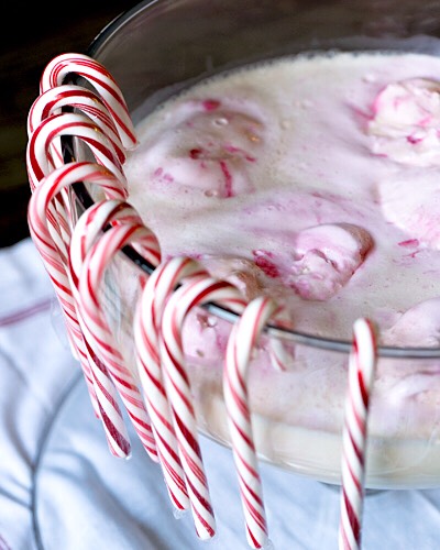 HOLIDAY PEPPERMINT PUNCH