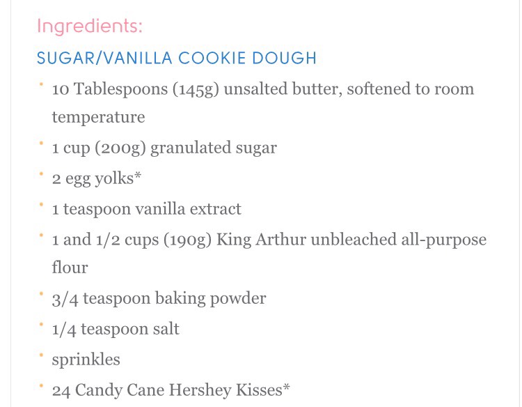 💞 Candy Cane Kiss Cookies 💞