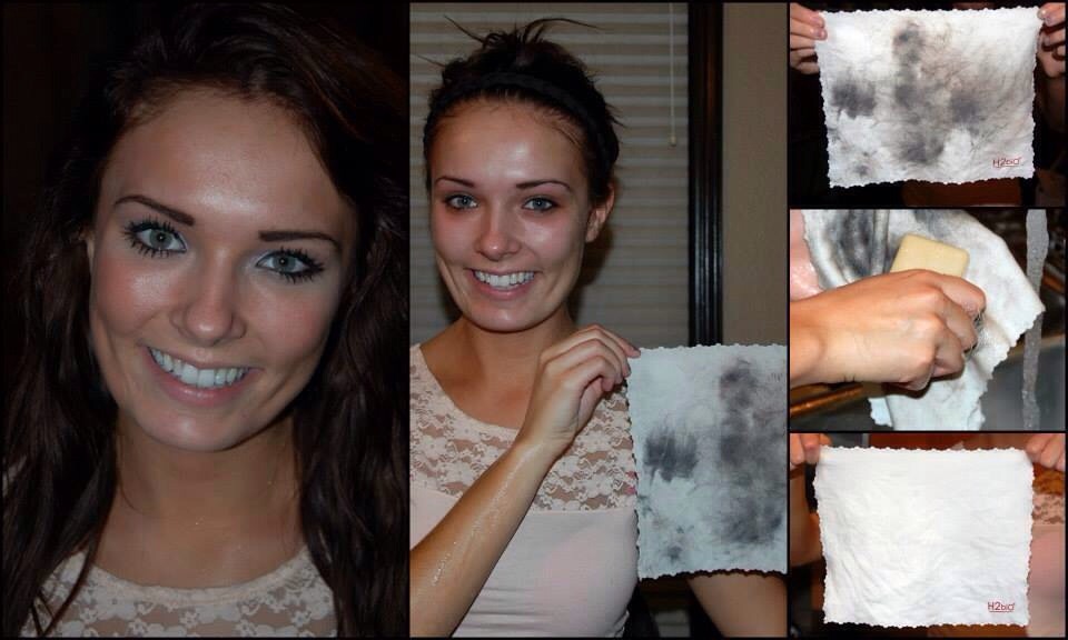 Remove Makeup Using Only Water!