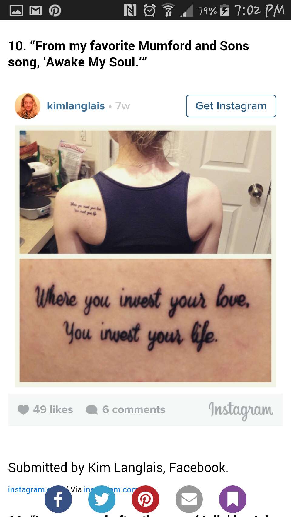 26 Inspiring Tattoos  All Music Lovers Will Appreciate!