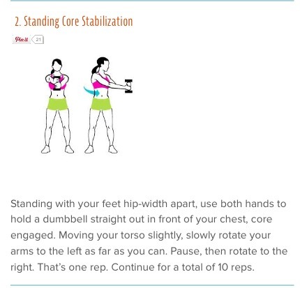 💜❕4 Simple Standing Moves For A Super Flat Stomach❕💜 