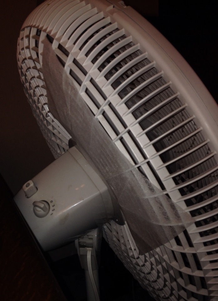 Stick the laundry sheet behind your fan and watch how fast your room goes from stinky to smelling good! :)