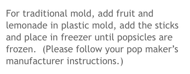 Lemonade Popsicle With Mixed Fruits - Healthy Snacks You And Your Kids Will Love! 😊🍓🍏🍒🍌🍋