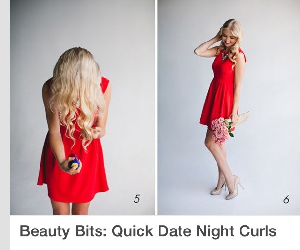 Quick Date Night Curls 