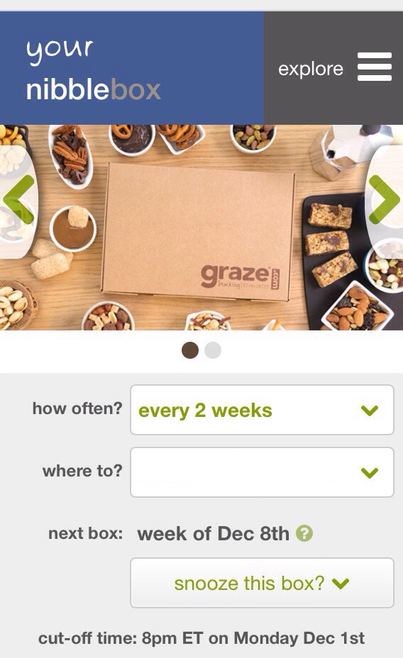 Free Snack Box!