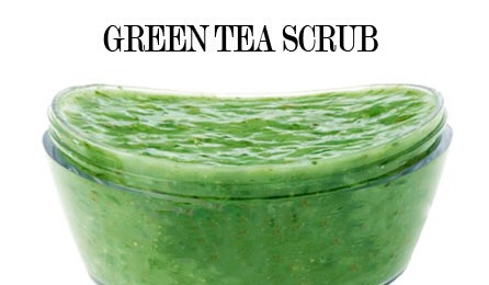 
Green Tea Scrub

After every cup of green tea that you drink, take the tea bag out and cut it open. Empty the contents into a bowl along with honey to make a skin softening scrub.