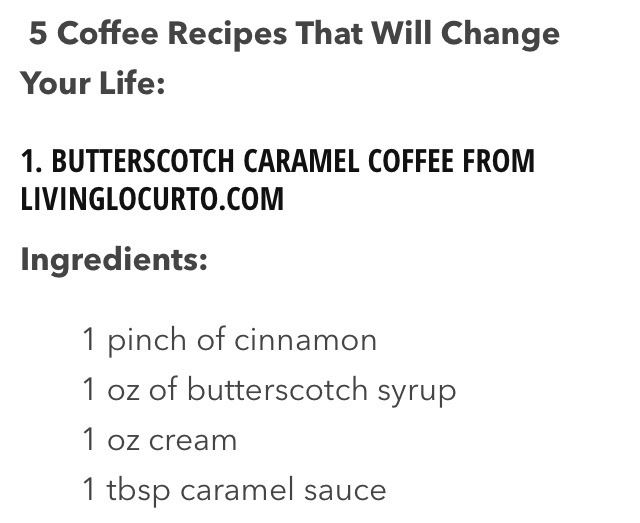 ☕️5⃣ Coffee Recipes That Will Change Your Life!☕️