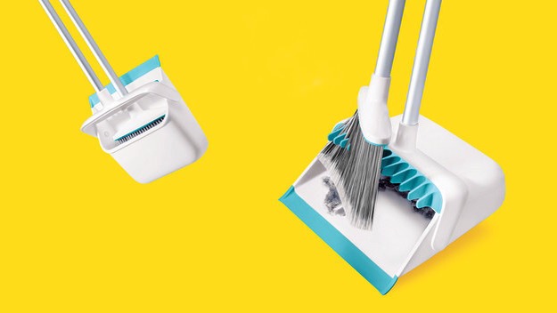#13	A dustpan that cleans your broom