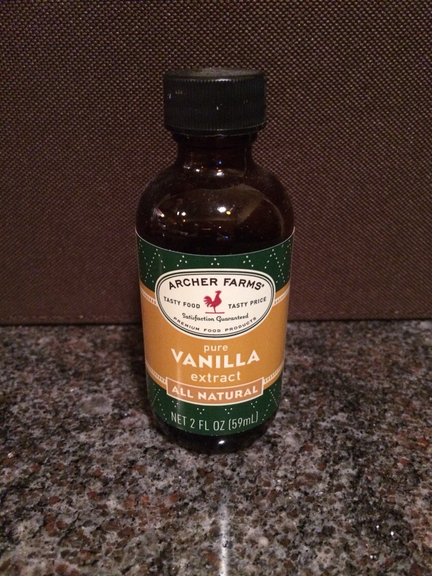 a few drops of vanilla extract 