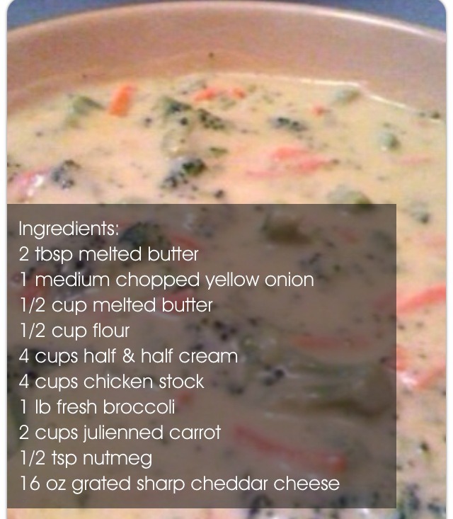 Best Broccoli Cheese Soup! Panera Bread Inspired 