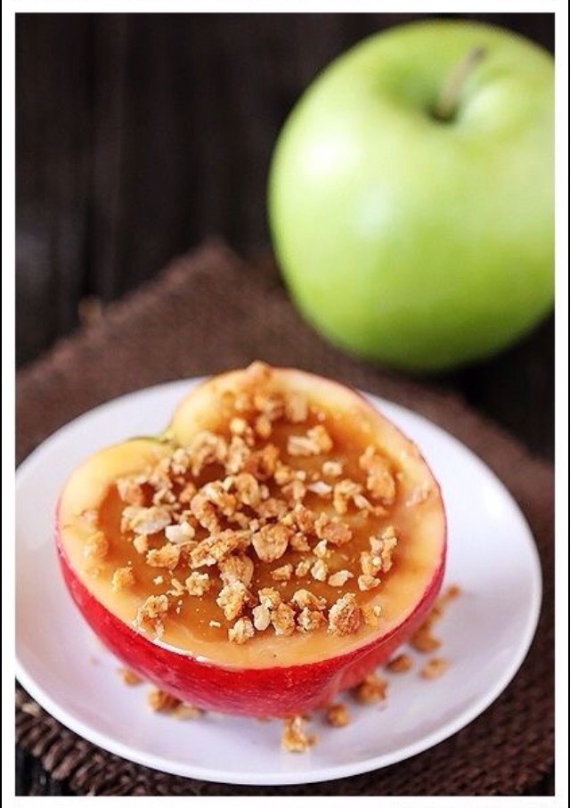 "Inside Out Caramel Apples"
