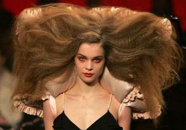 weird crazy hair styles